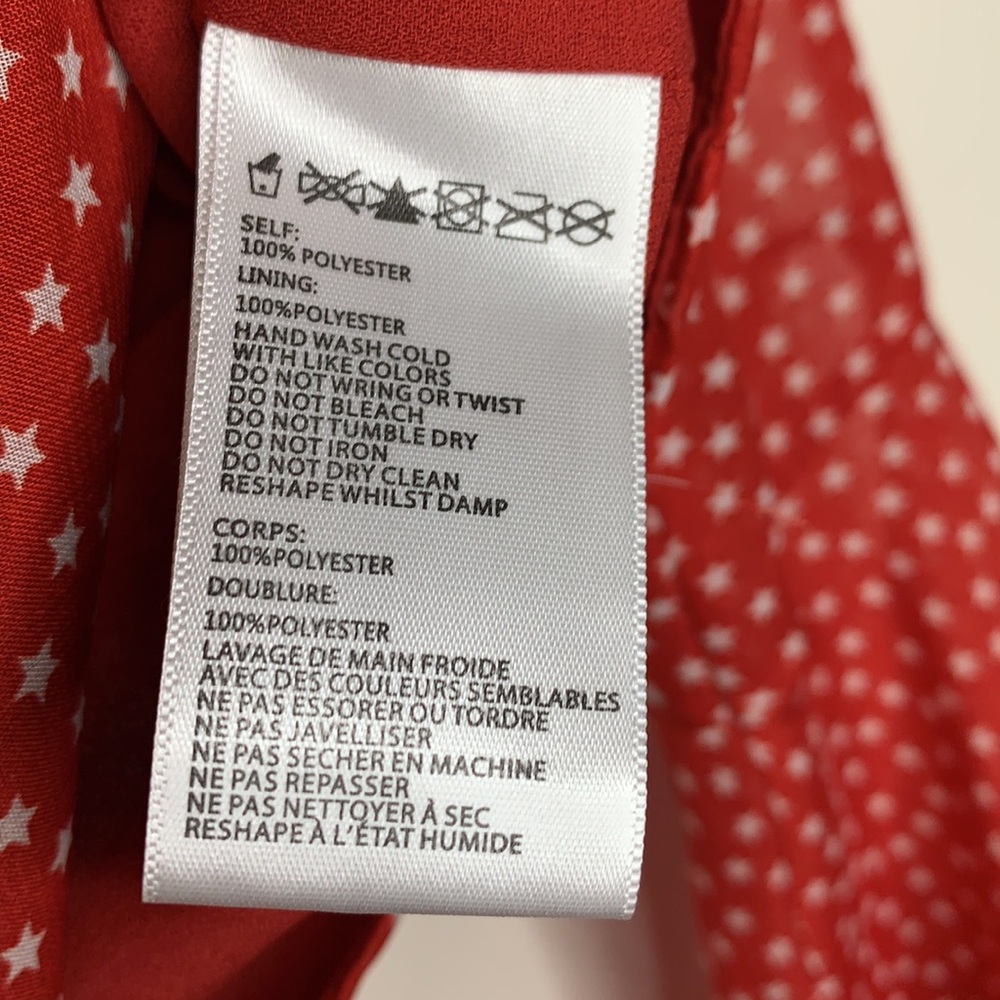 Urban Outfitters | Tie Front Star Printed Top - Picture 6 of 8